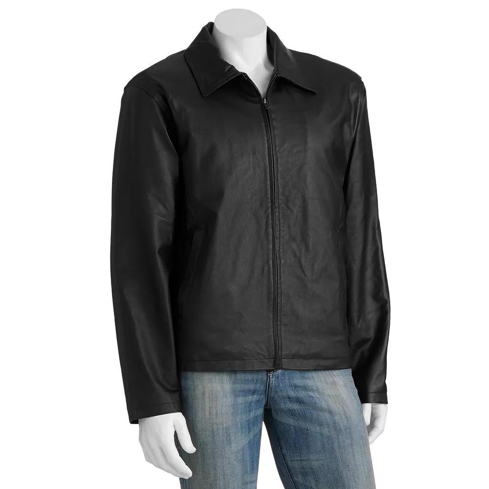 Big & Tall Vintage Leather Split Napa Leather Jacket, Men's,  Product Image