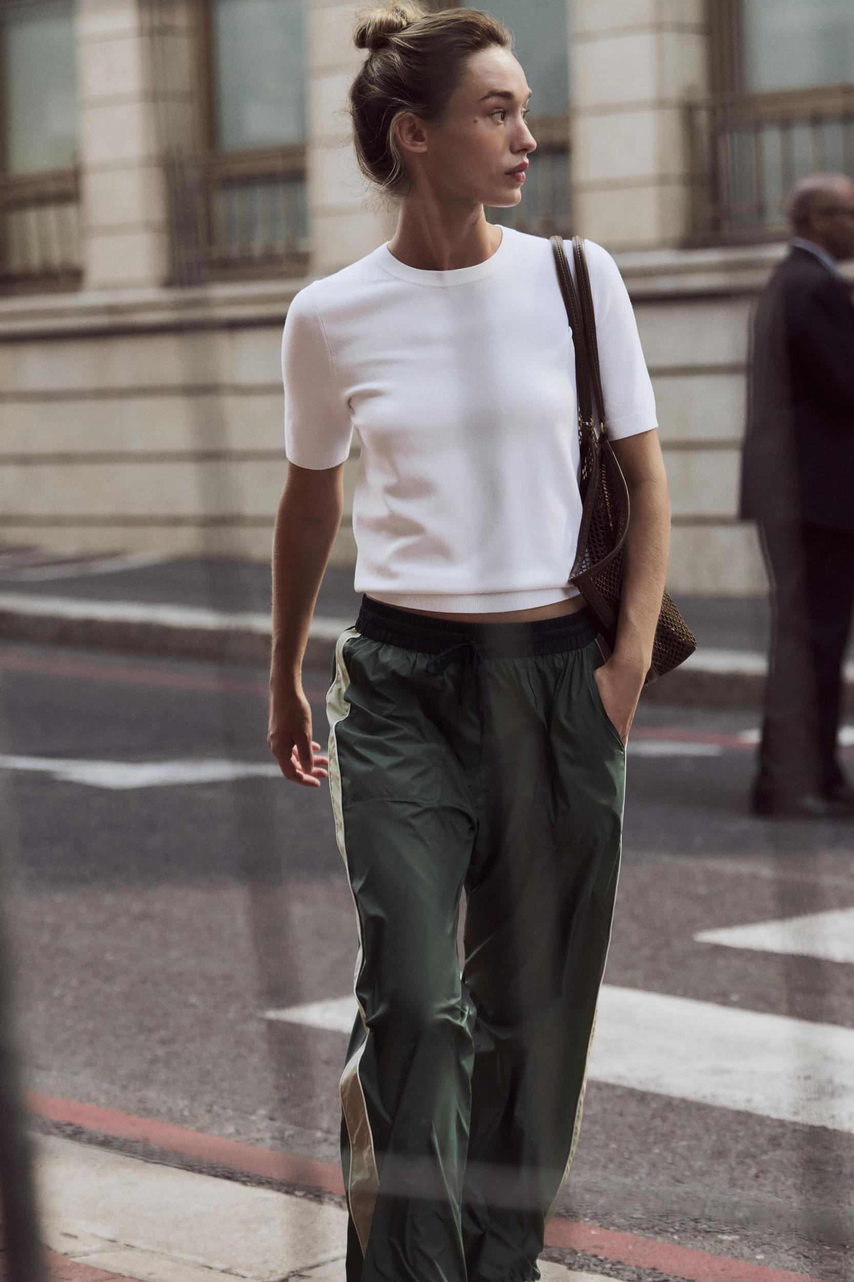 PANTS WITH SIDE STRIPE Product Image