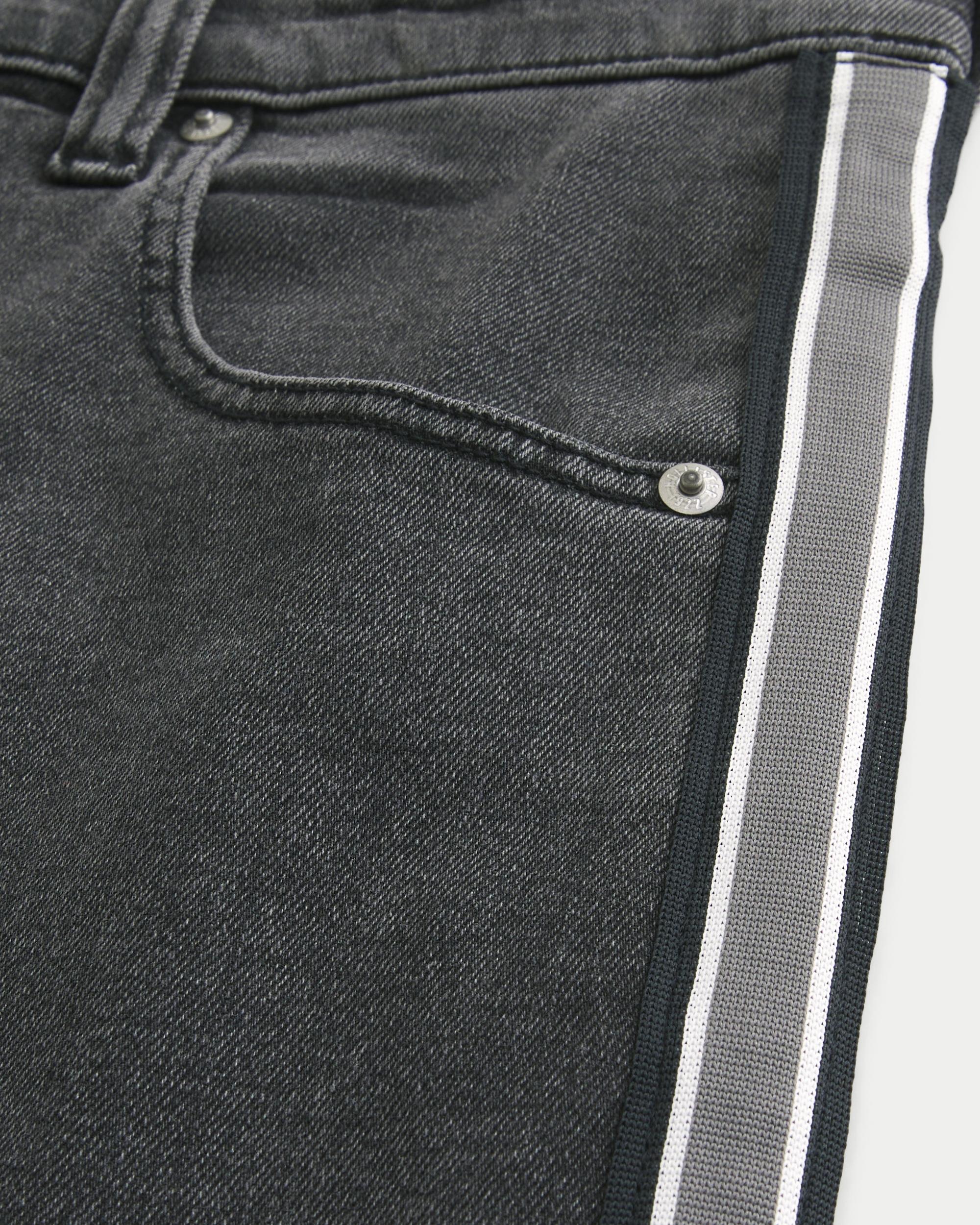 Washed Black Super Baggy Jeans Product Image