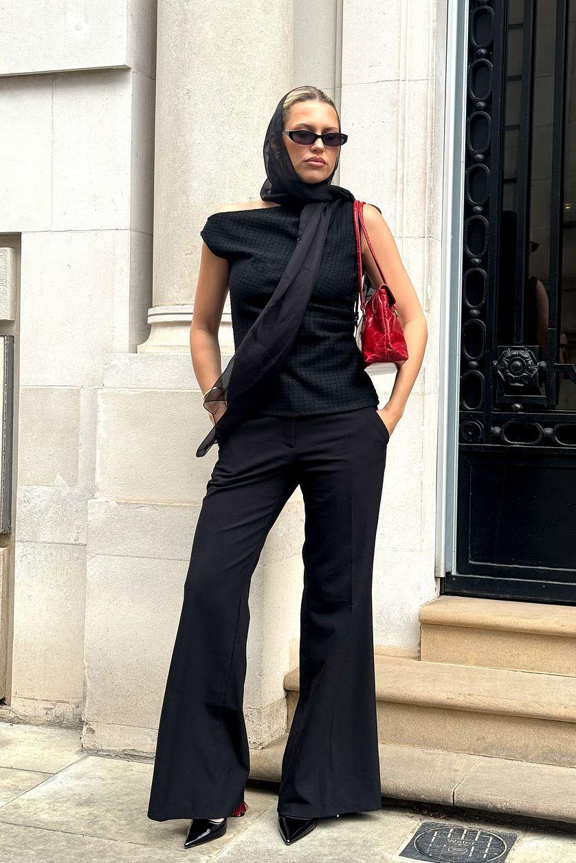 Bouclé Sleeveless Top Product Image