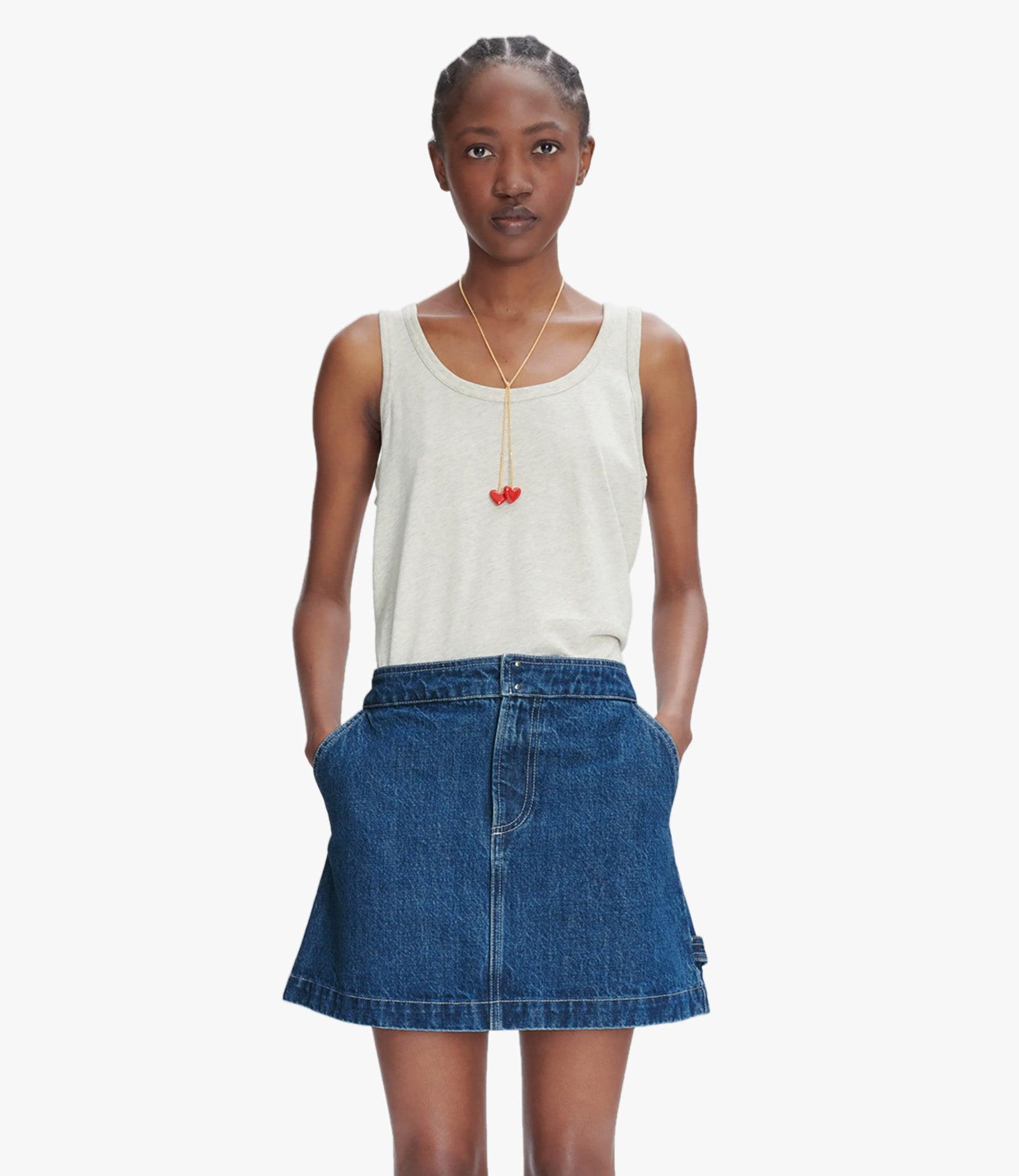 Label tank top Female Product Image