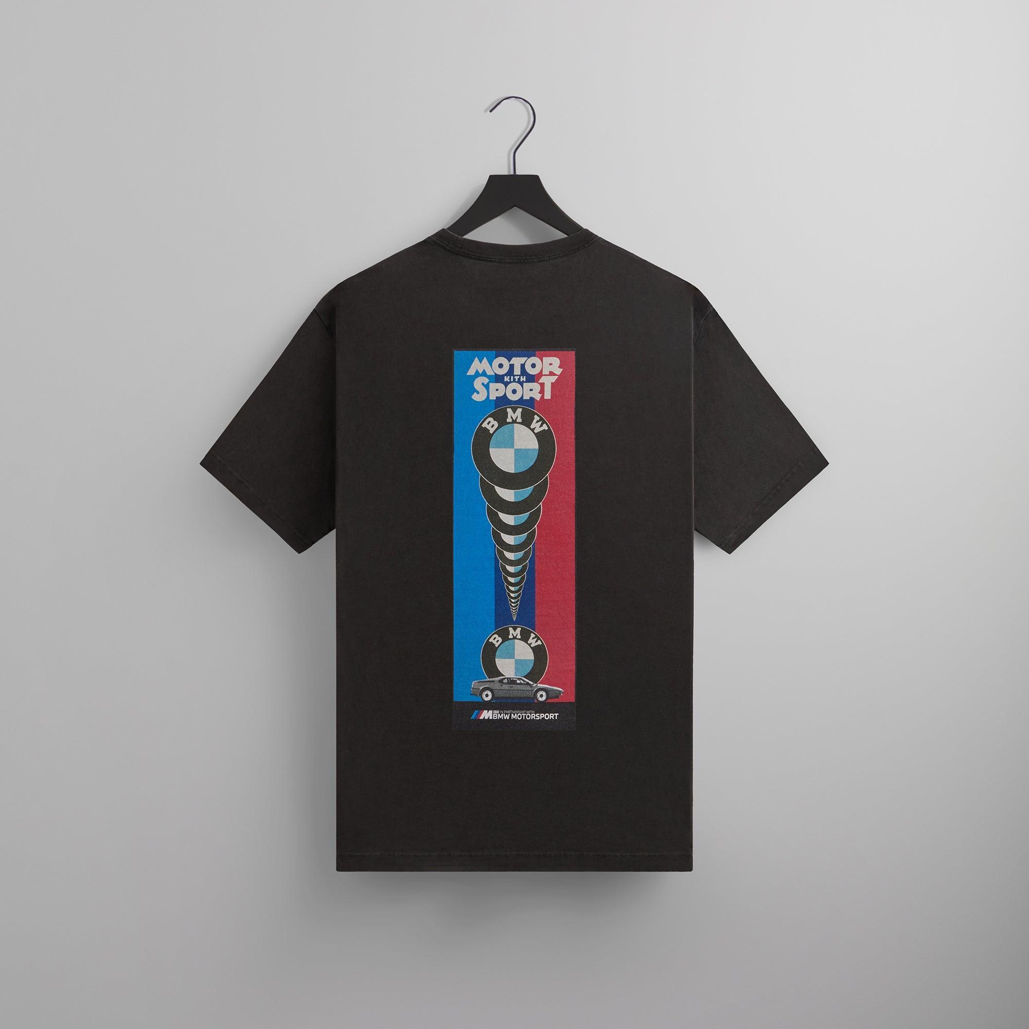 Kith for BMW Classic Motorsport Vintage Tee - Black Male Product Image