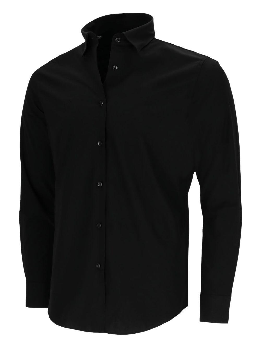 long-sleeve button-fastening shirt Product Image