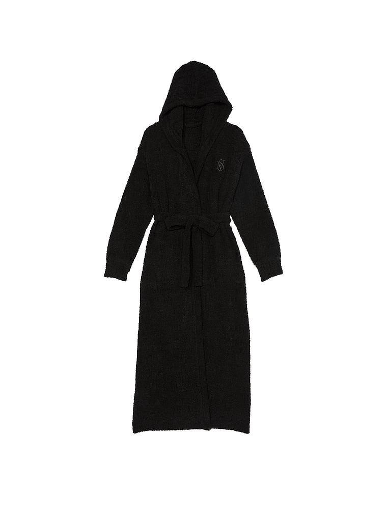 Chenille Hooded Long Robe Product Image