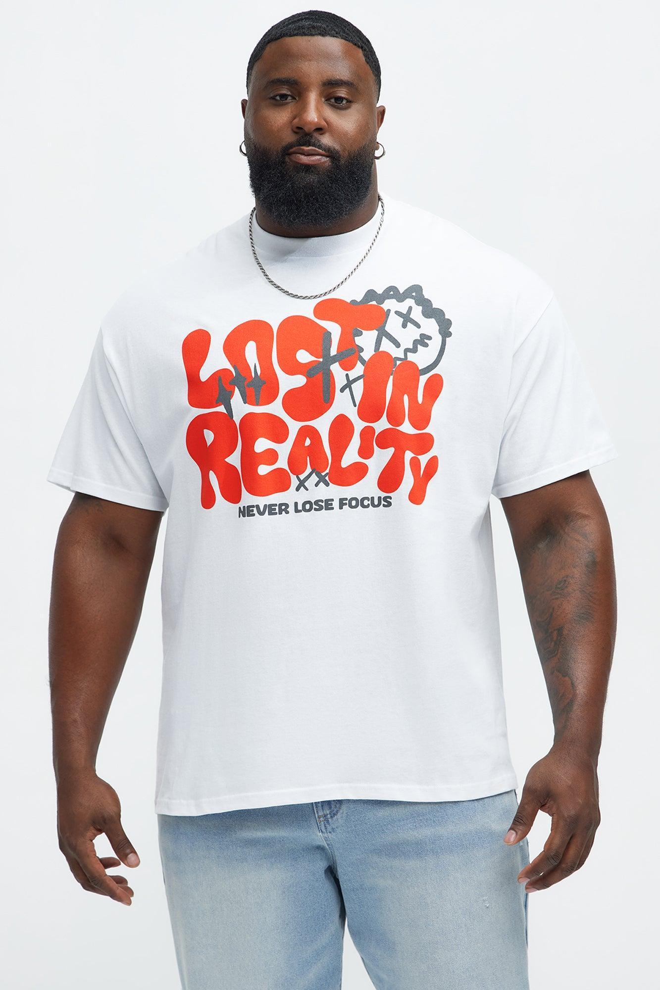 Never Lose Focus Short Sleeve Tee - White Product Image
