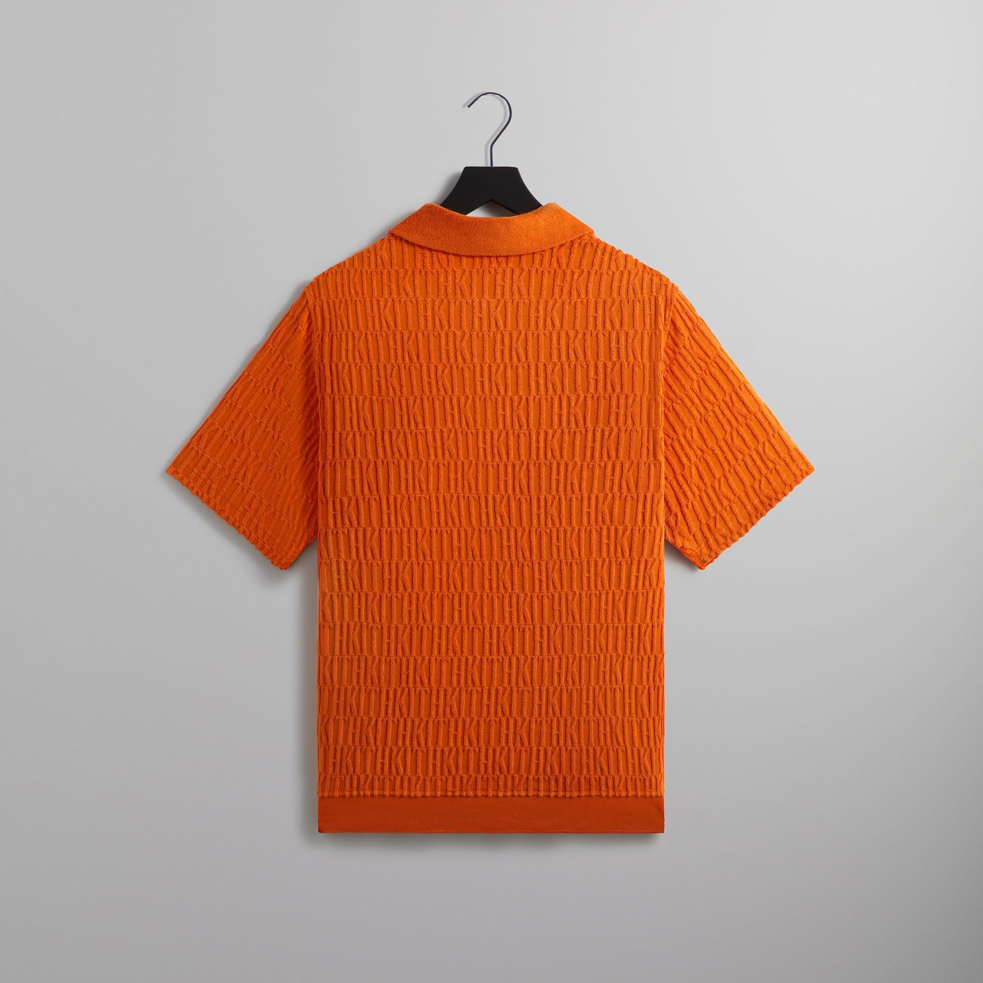 Kith Monogram Leo Terry Polo - Clementine Male Product Image