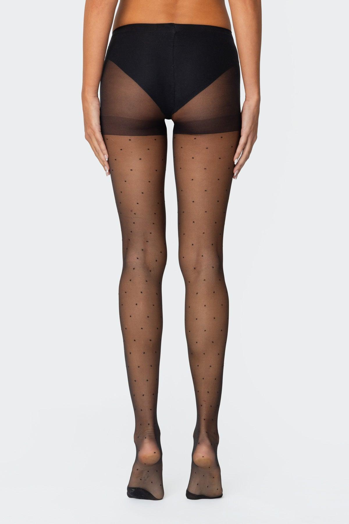 Sheer Polka Dot Tights Product Image
