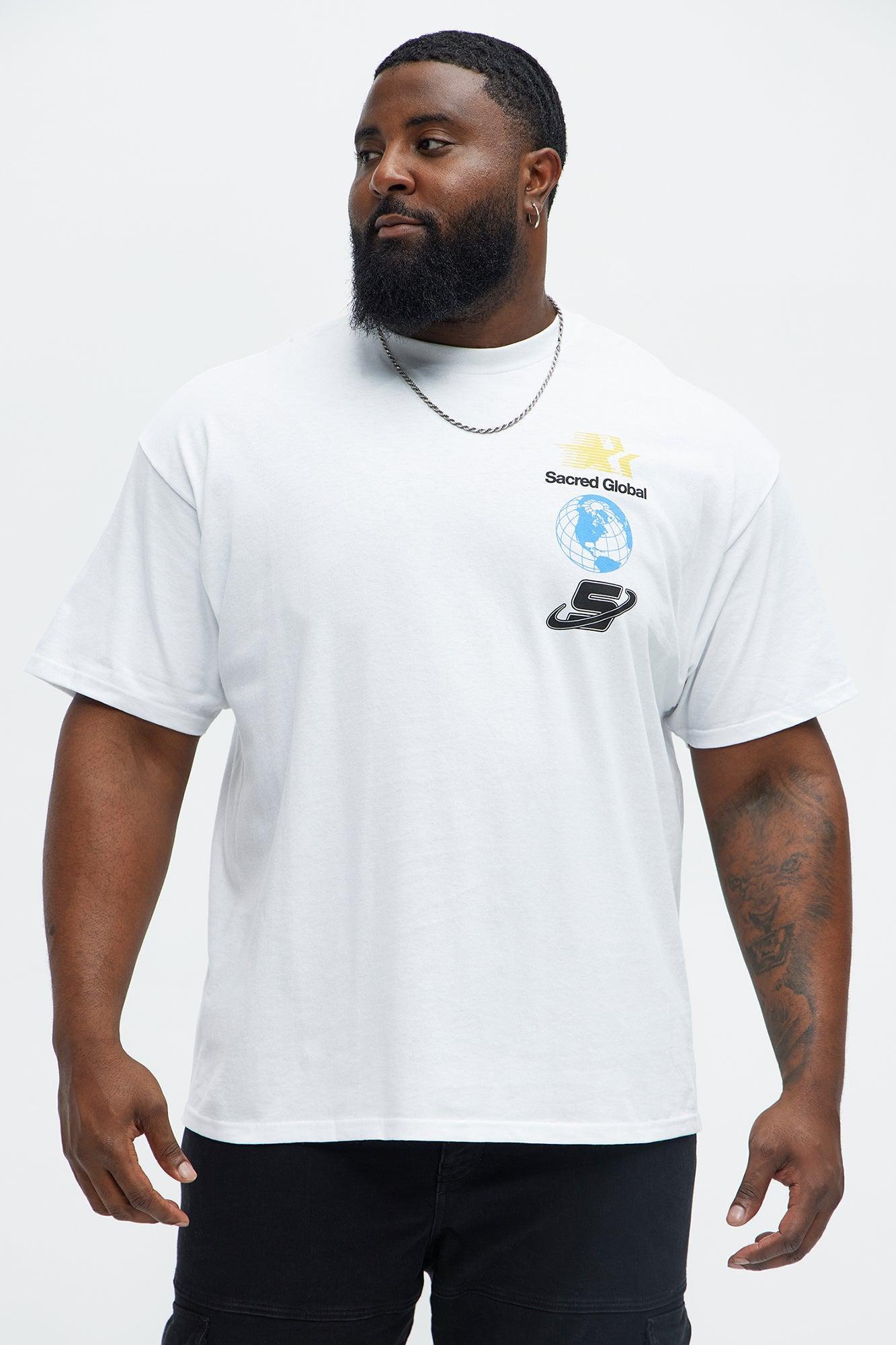 Sacred Global Short Sleeve Tee - White Product Image