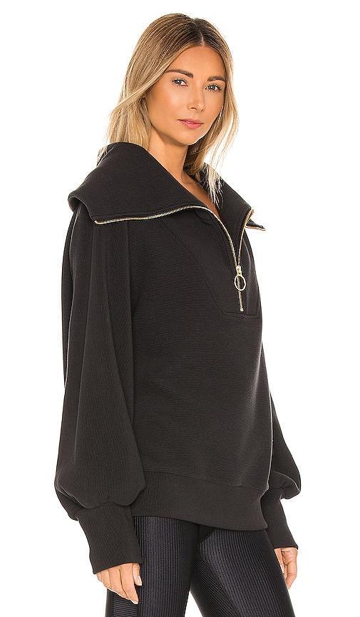 Varley Vine Half Zip Deep Charcoal XS Product Image