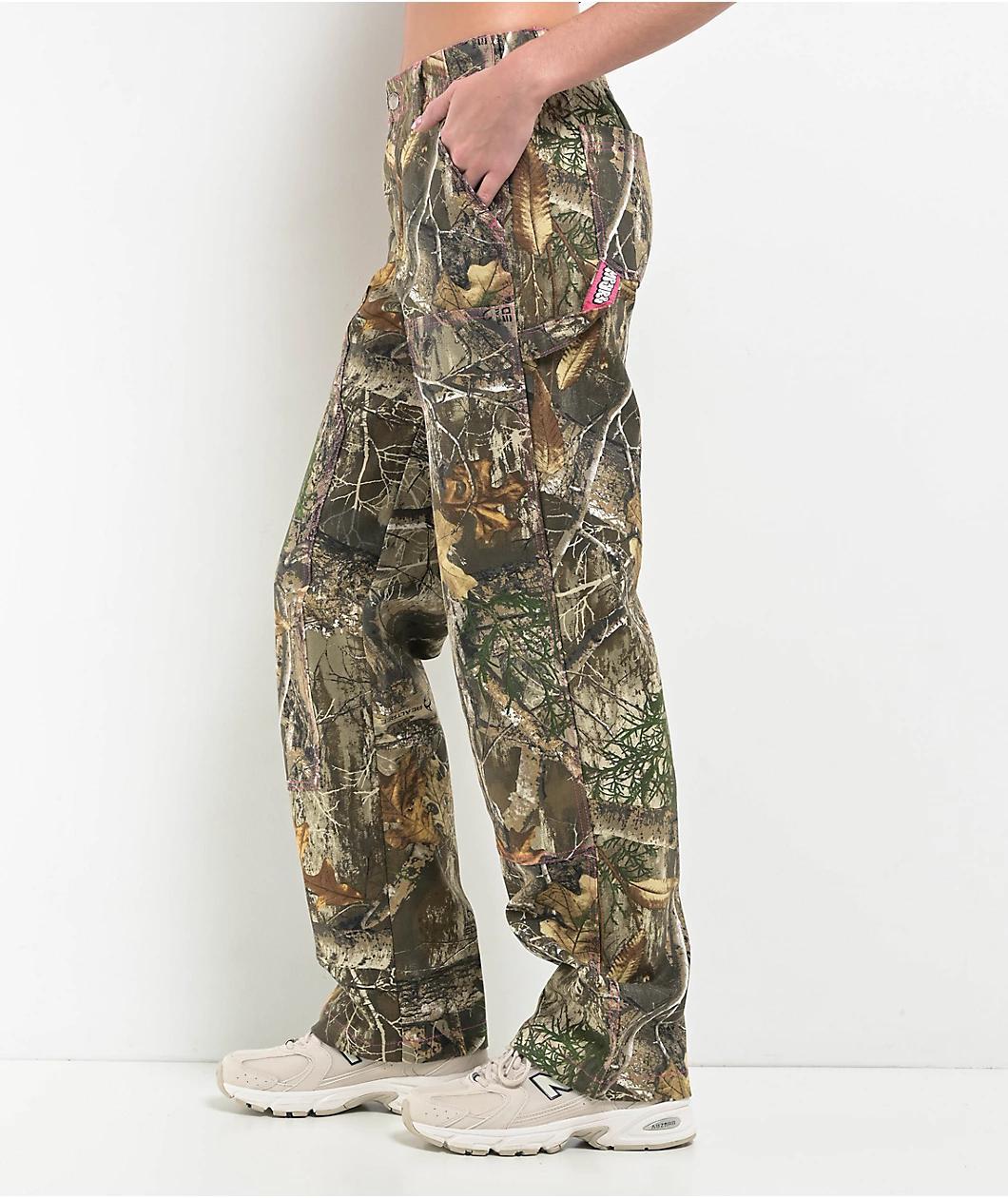 Empyre x Realtree Edge Canvas Double Knee Camo Carpenter Pants Product Image