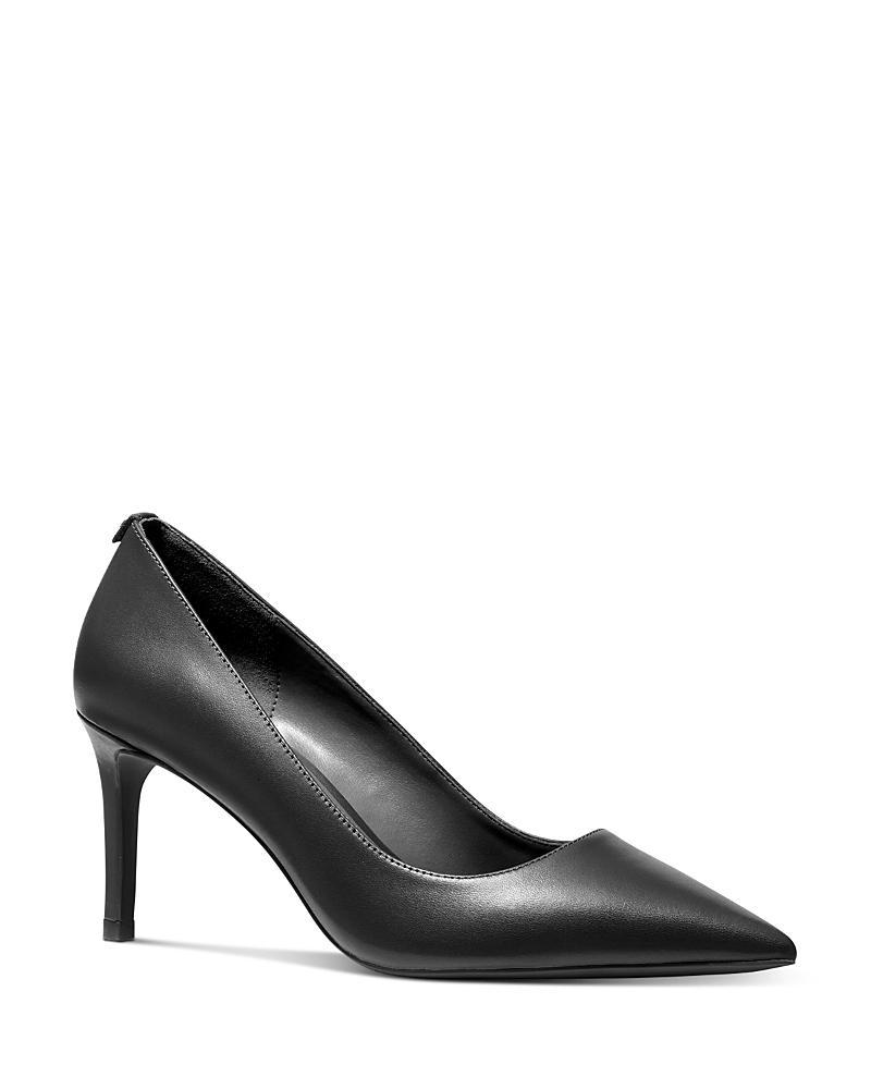 Womens Alina 75MM Leather Pointed-Toe Pumps Product Image