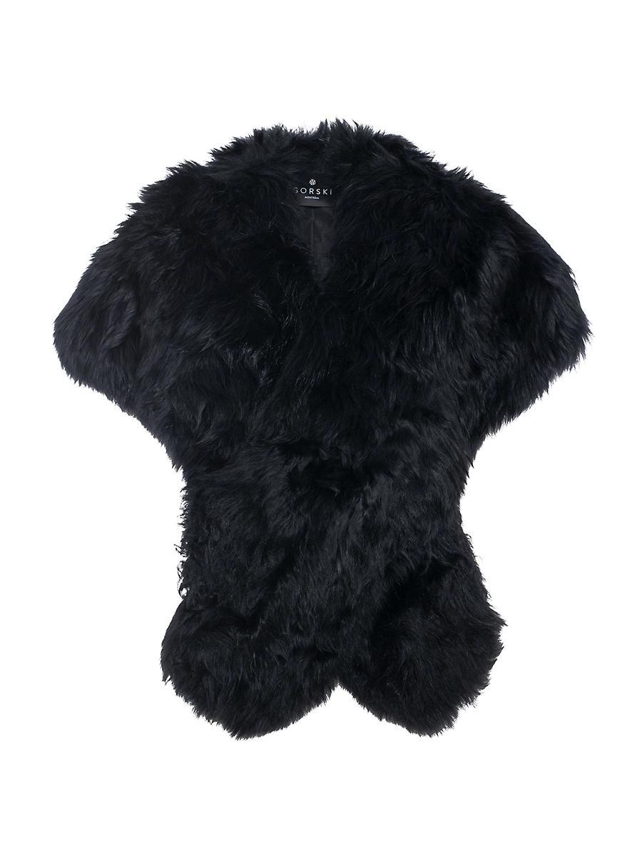 Womens Lamb Shawl Product Image