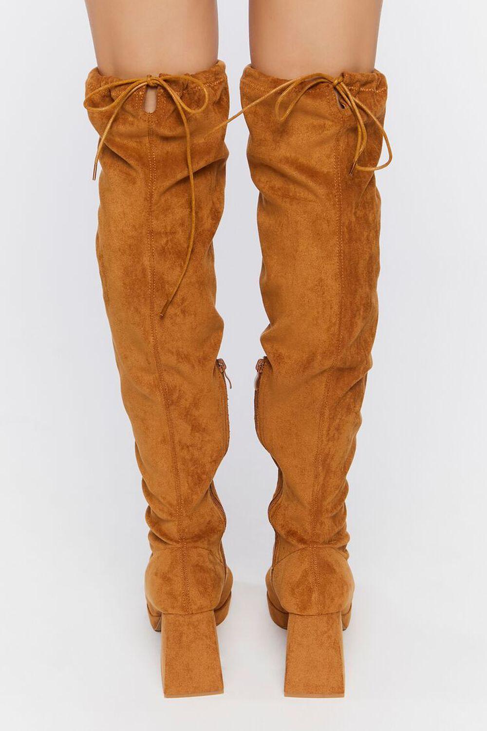 Faux Suede Over-the-Knee Boots | Forever 21 Product Image