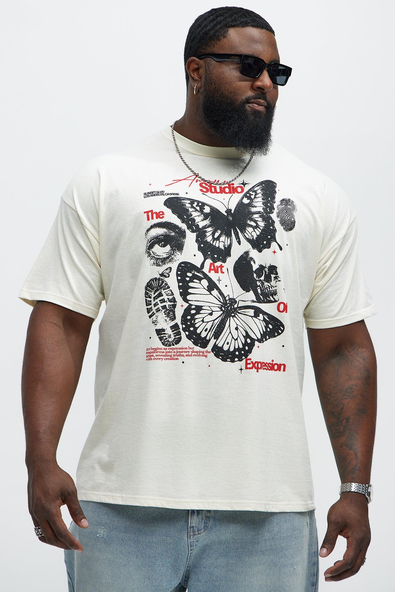 The Amour Studio Short Sleeve Tee - Natural Product Image