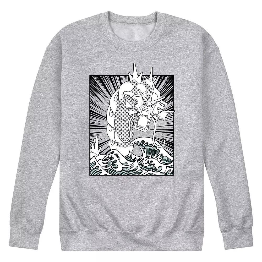 Men's Pokemon Gyarados Anime Sweatshirt,  Product Image