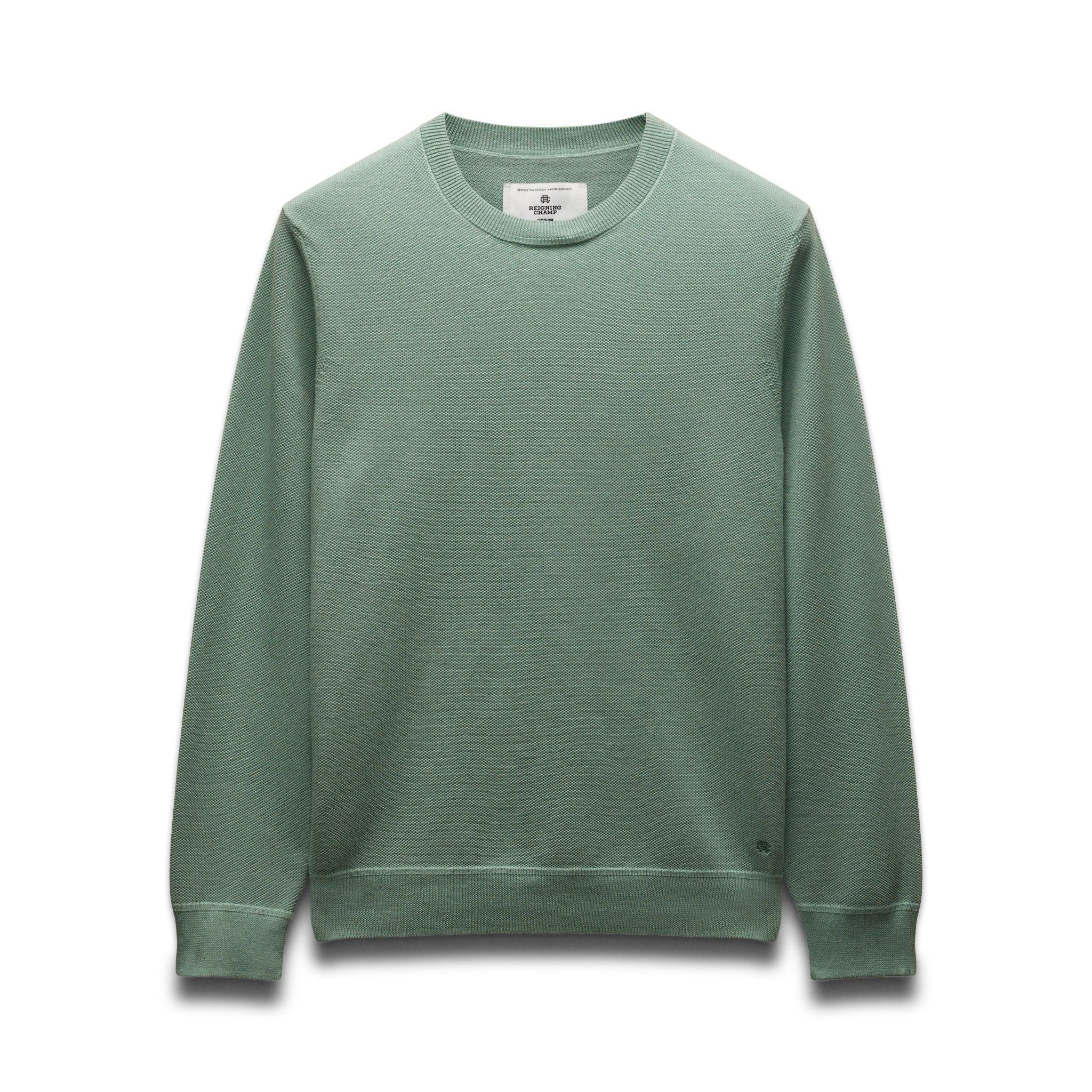 Supima Pique Ace Crewneck Male Product Image