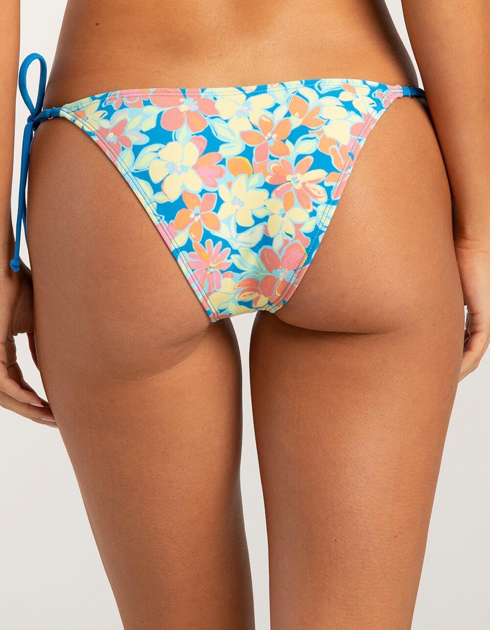 FULL TILT Skimpy Tie Side Double Strap Bikini Bottoms Product Image