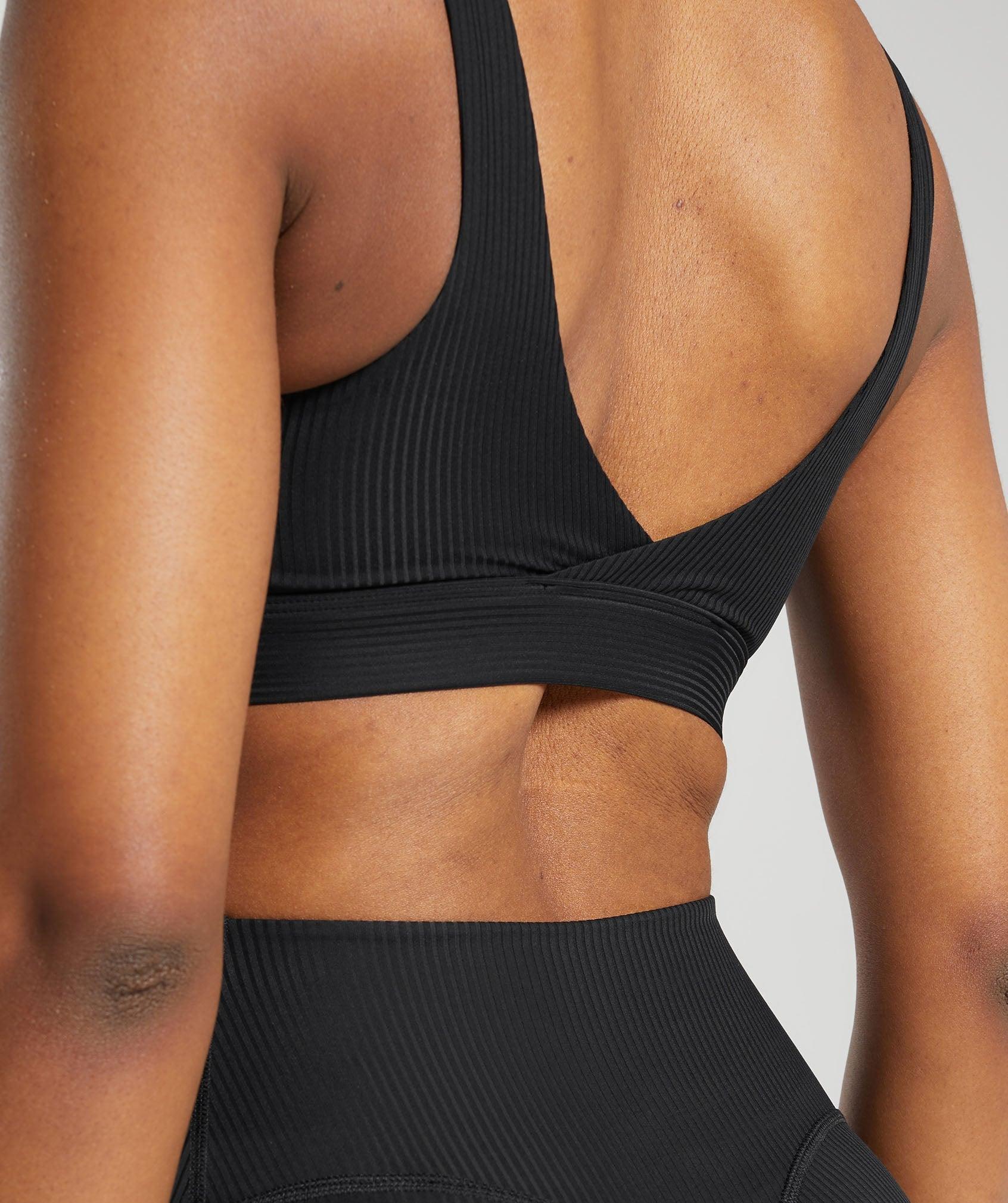 Ribbed Sports Bra Product Image