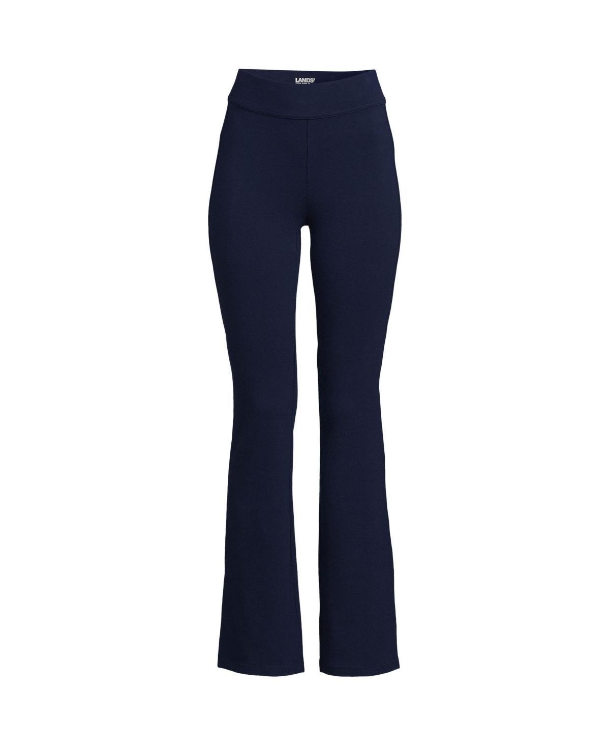 Womens Lands End Starfish High Rise Flare Yoga Pants Product Image