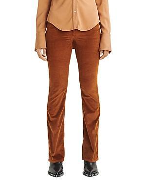 rag & bone Peyton Cord Mid Rise Pants Gold 28 Product Image