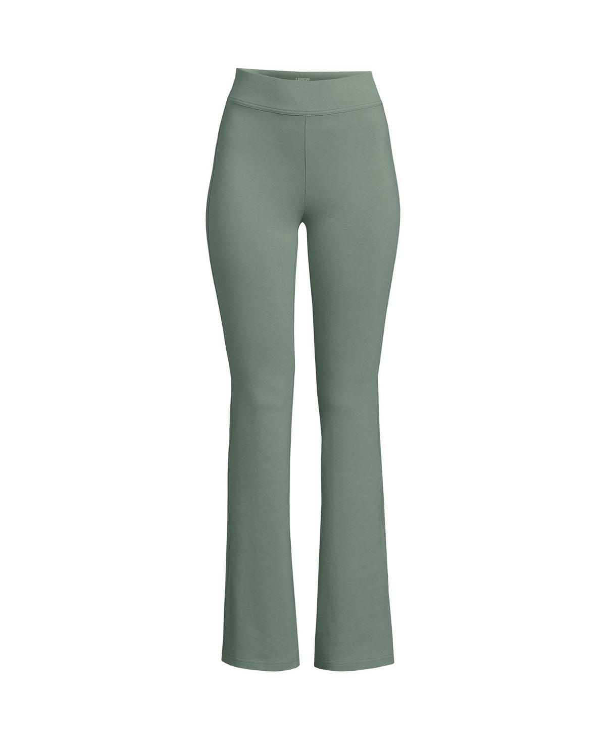 Womens Lands End Starfish High Rise Flare Yoga Pants Product Image