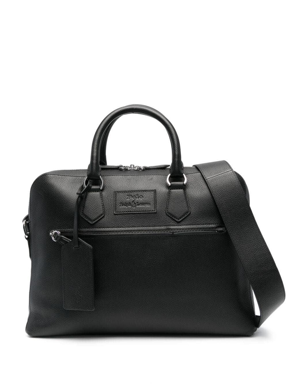 POLO RALPH LAUREN Commuter Medium Business Case In Black Product Image