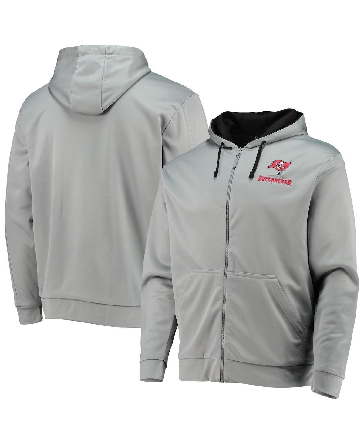 Mens Dunbrooke Gray/Black Tampa Bay Buccaneers Apprentice Full-Zip Hoodie Product Image