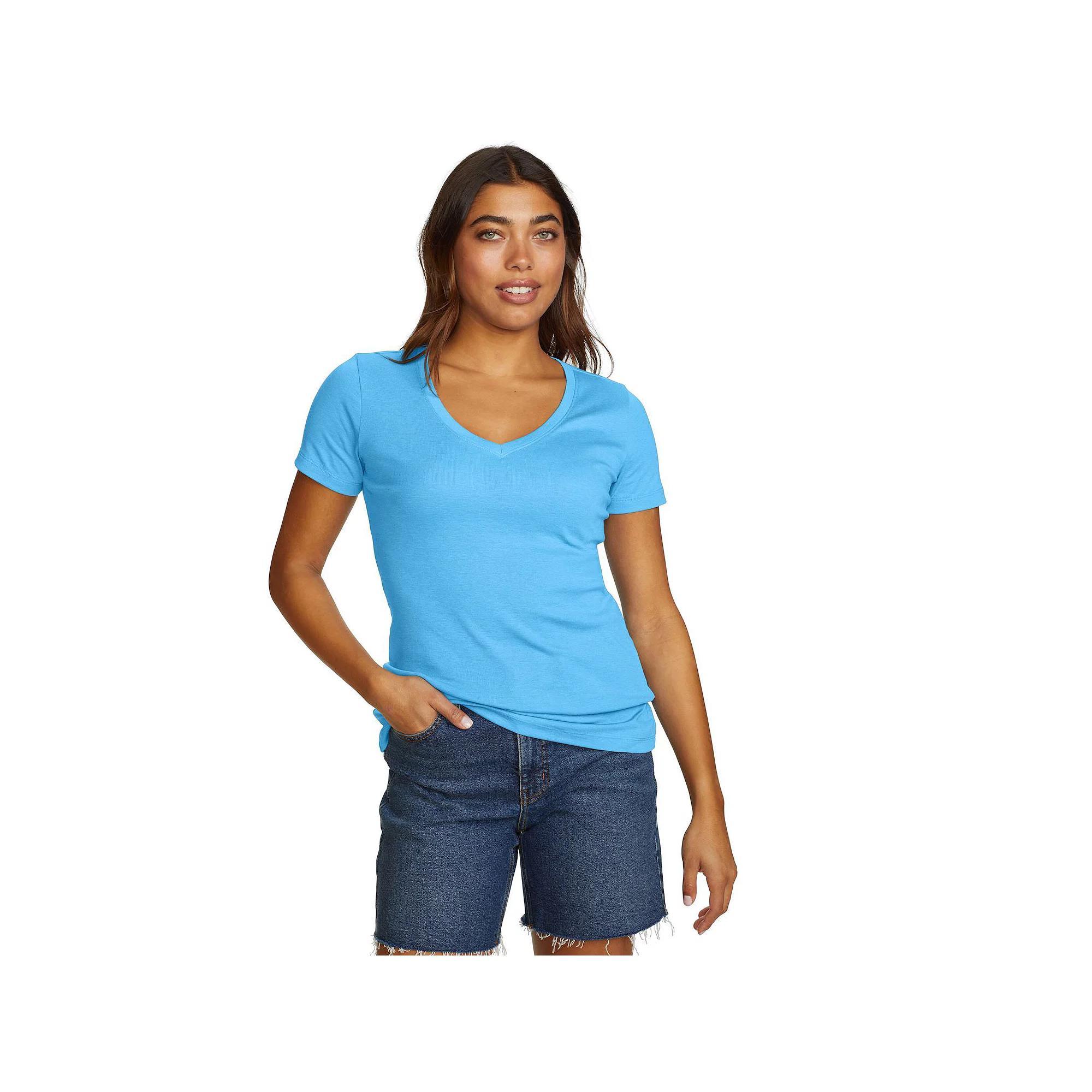Women's Eddie Bauer Favorite Solid Tee,  Product Image