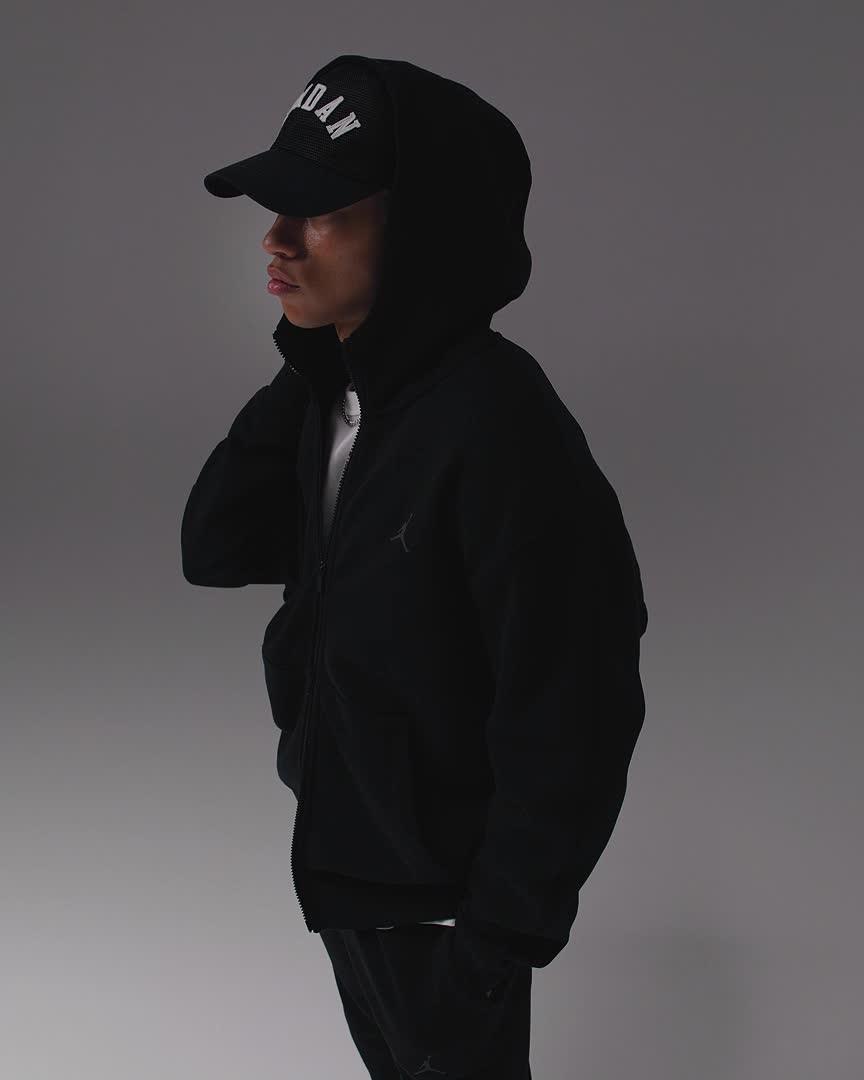 Men's Jordan Sport Hoop Fleece Dri-FIT Full-Zip Hoodie Product Image