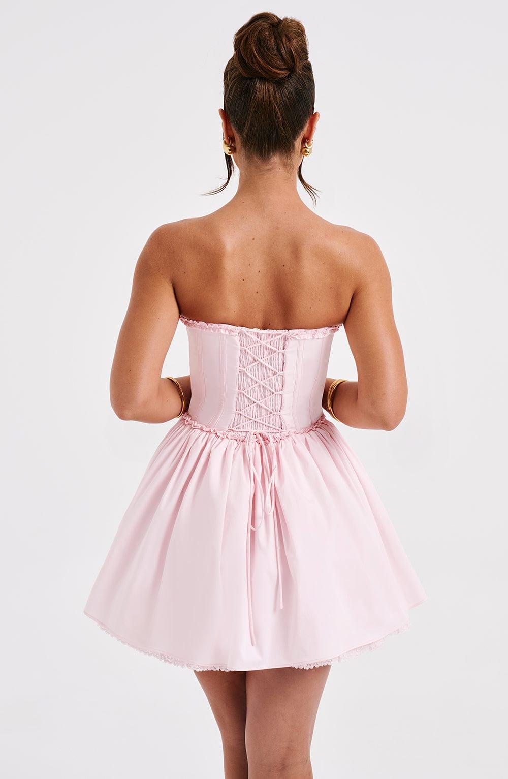 Maeve Mini Dress - Blush Product Image