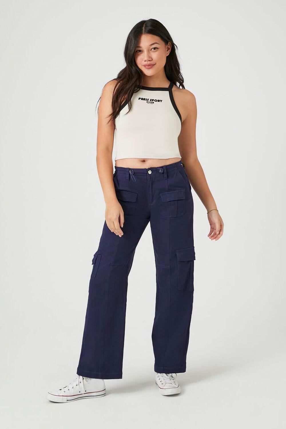 Paris Sport Club Cropped Cami | Forever 21 Product Image