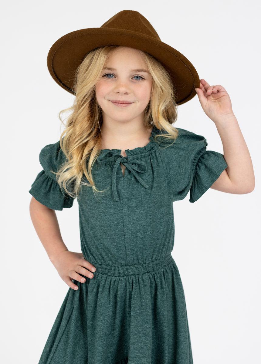 Gwenola Dress in Heather Ocean  Product Image