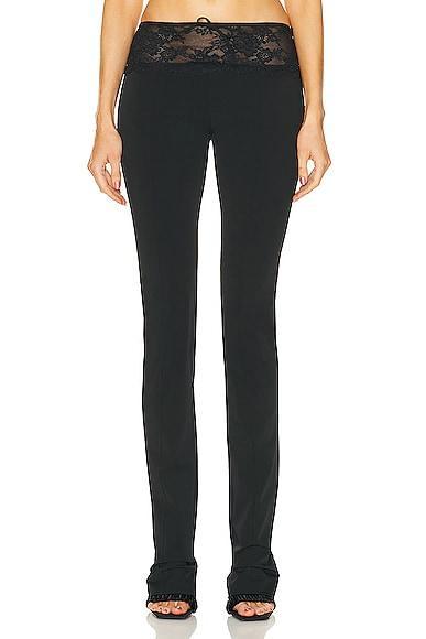 Blumarine Straight Leg Pant Black. (also in ). Product Image