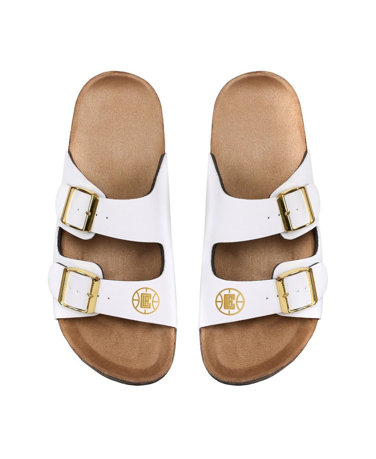 Womens FOCO Chicago Cubs Double-Buckle Sandals Product Image