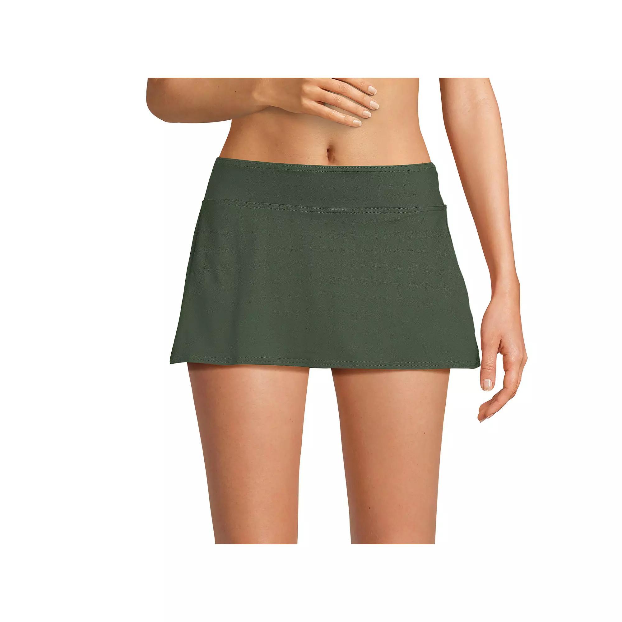 Women's Lands' End UPF 50 Mini Swim Skirt,  Product Image
