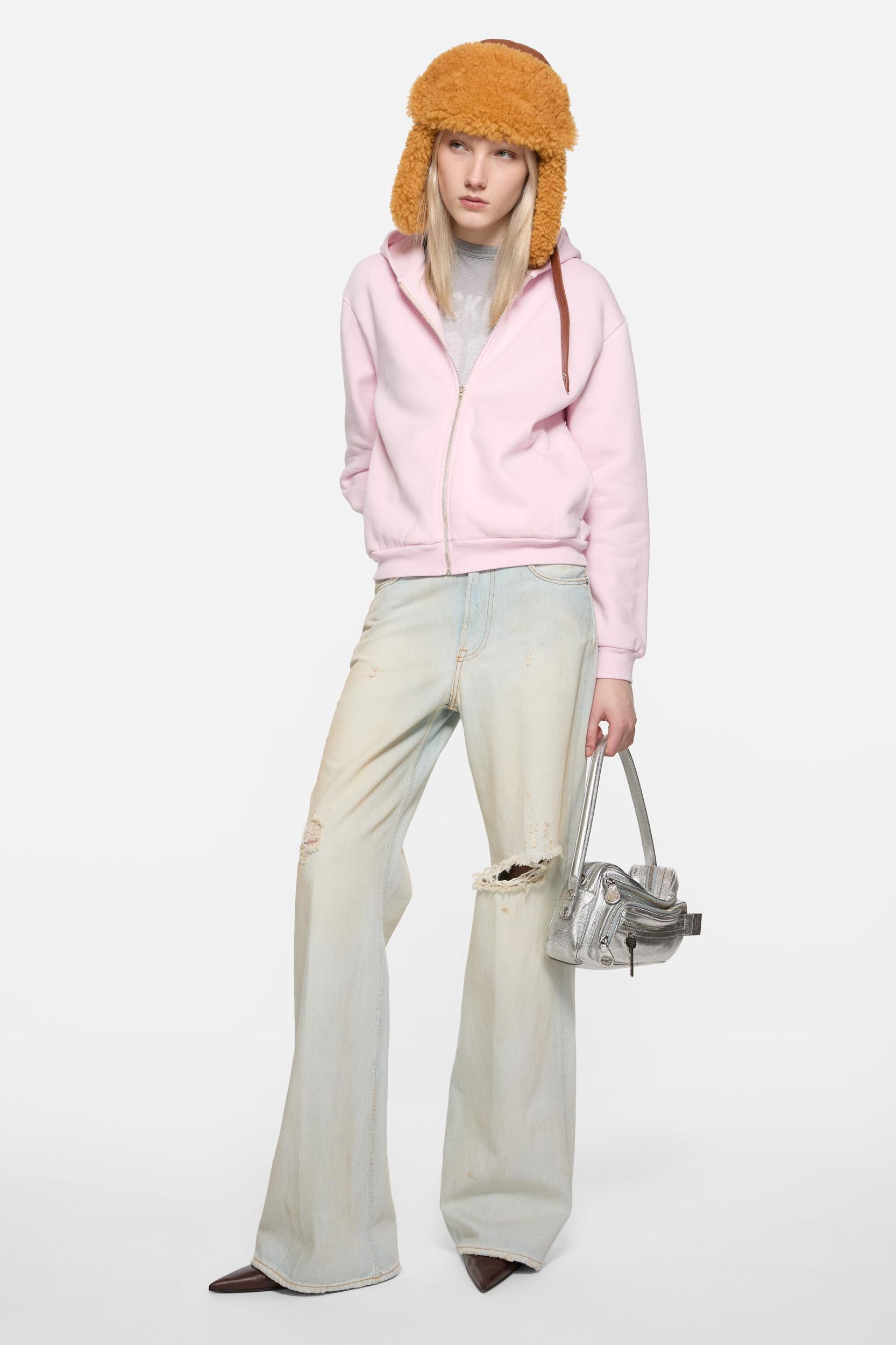 Hooded zipper sweater Product Image