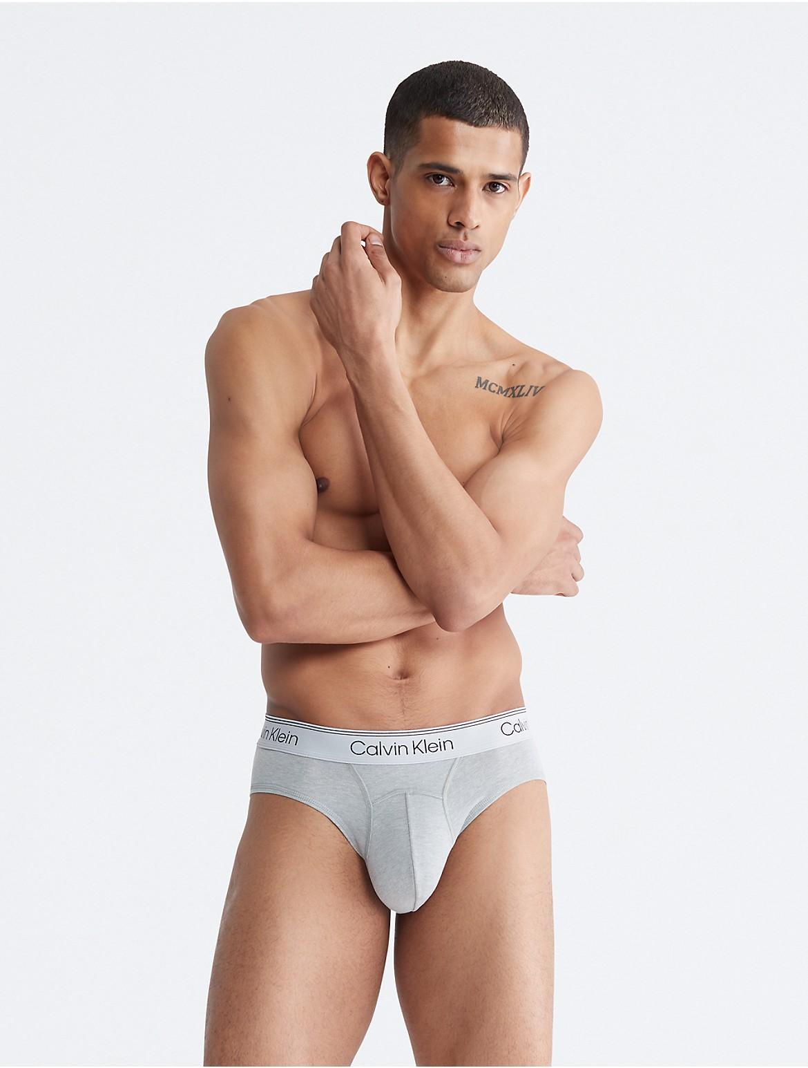 Calvin Klein Underwear Calvin Klein Athletic Active Hip Brief (Athletic Grey Heather) Men's Underwear Product Image