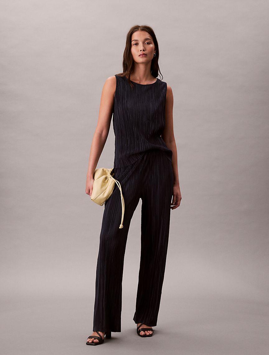 Plisse Tank Top Product Image