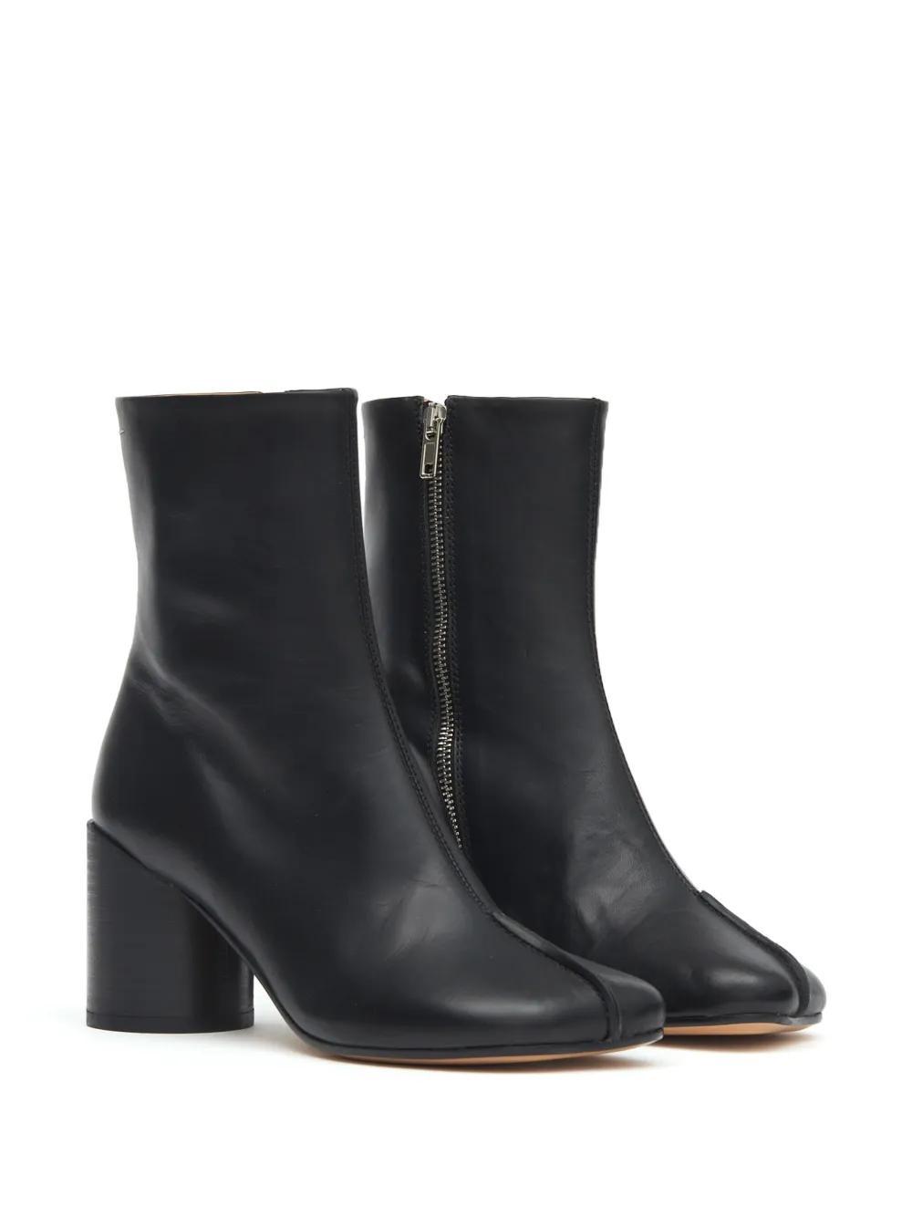 stitch-out leather ankle boots Product Image