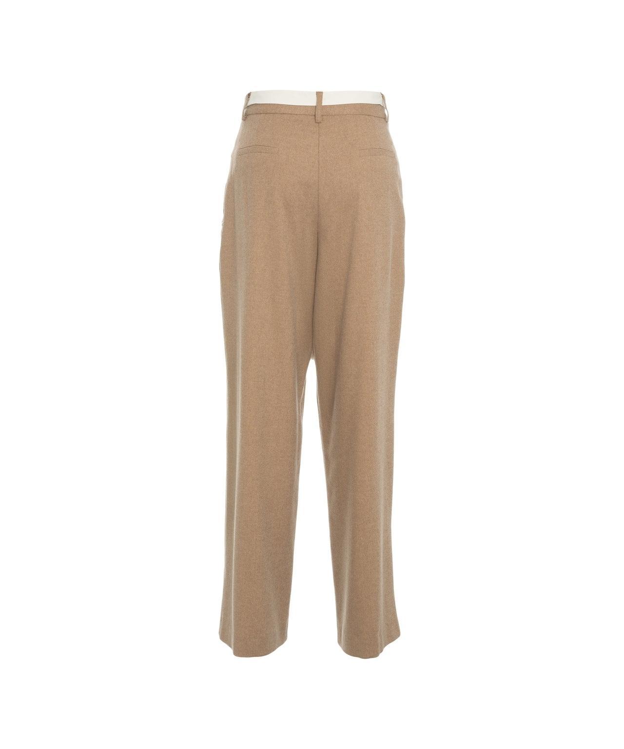 Chino pants with pleats Product Image