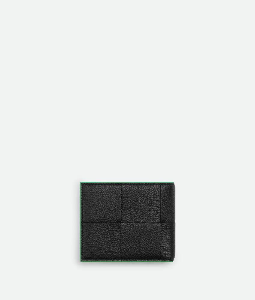 Men's Cassette Bi-Fold Wallet With Coin Purse in Black / Parakeet Product Image