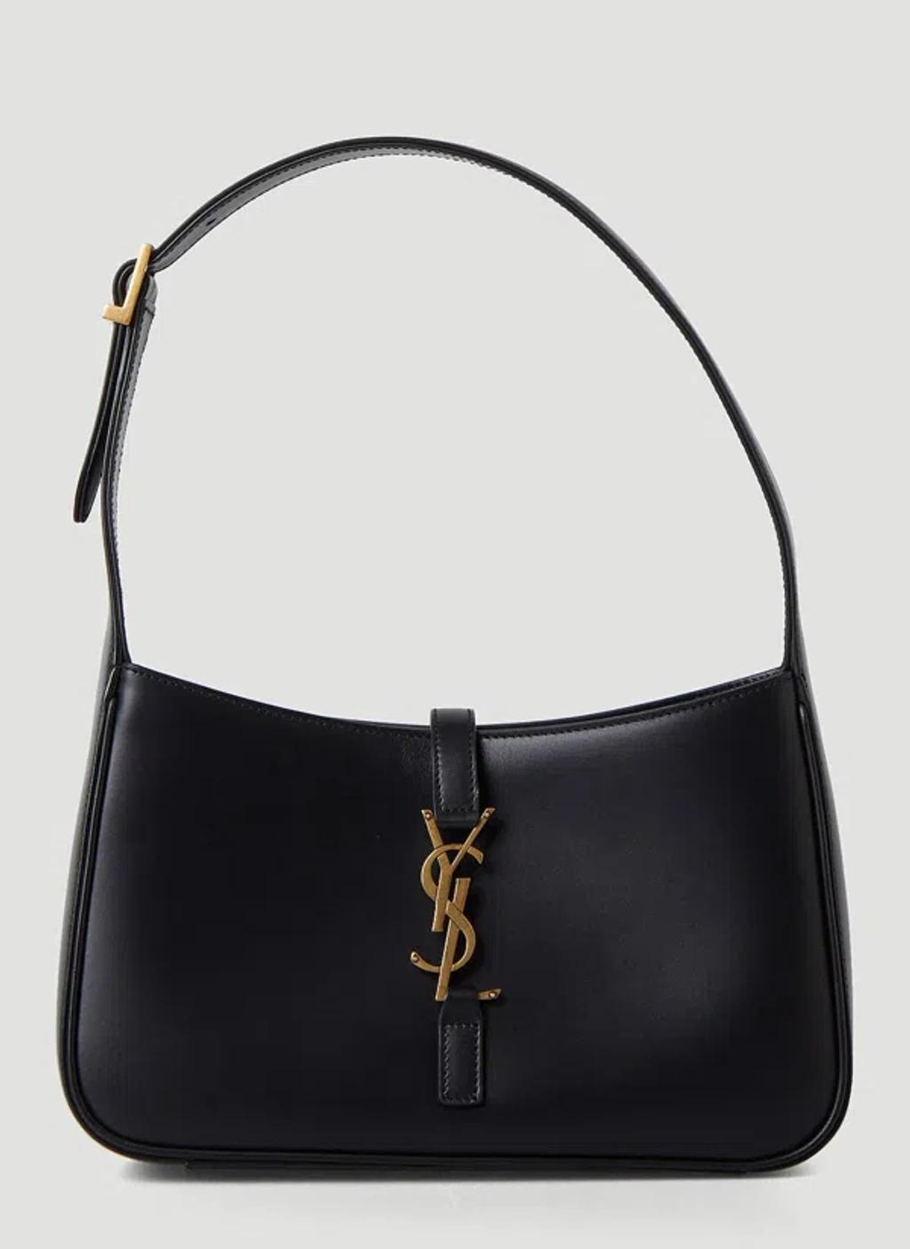 SAINT LAURENT Women's Hobo Le 5 A 7 Shoulder Bag In Black Product Image