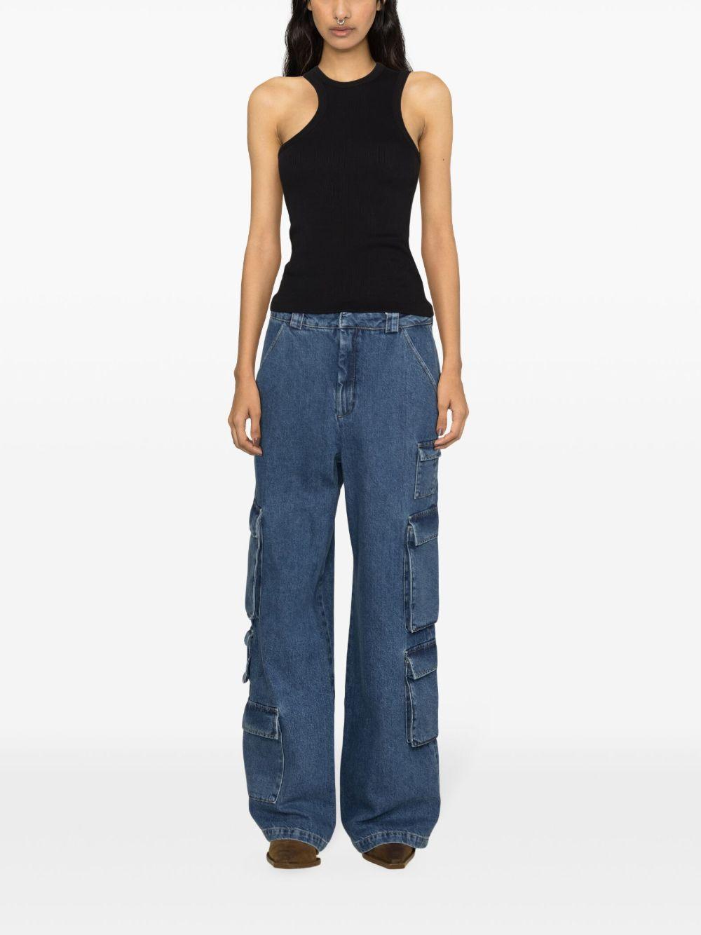 ribbed-knit tank top Product Image