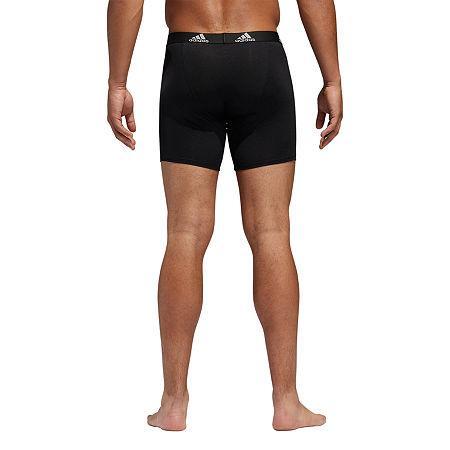 adidas Performance Boxer Brief 3-Pack Black) Men's Underwear Product Image