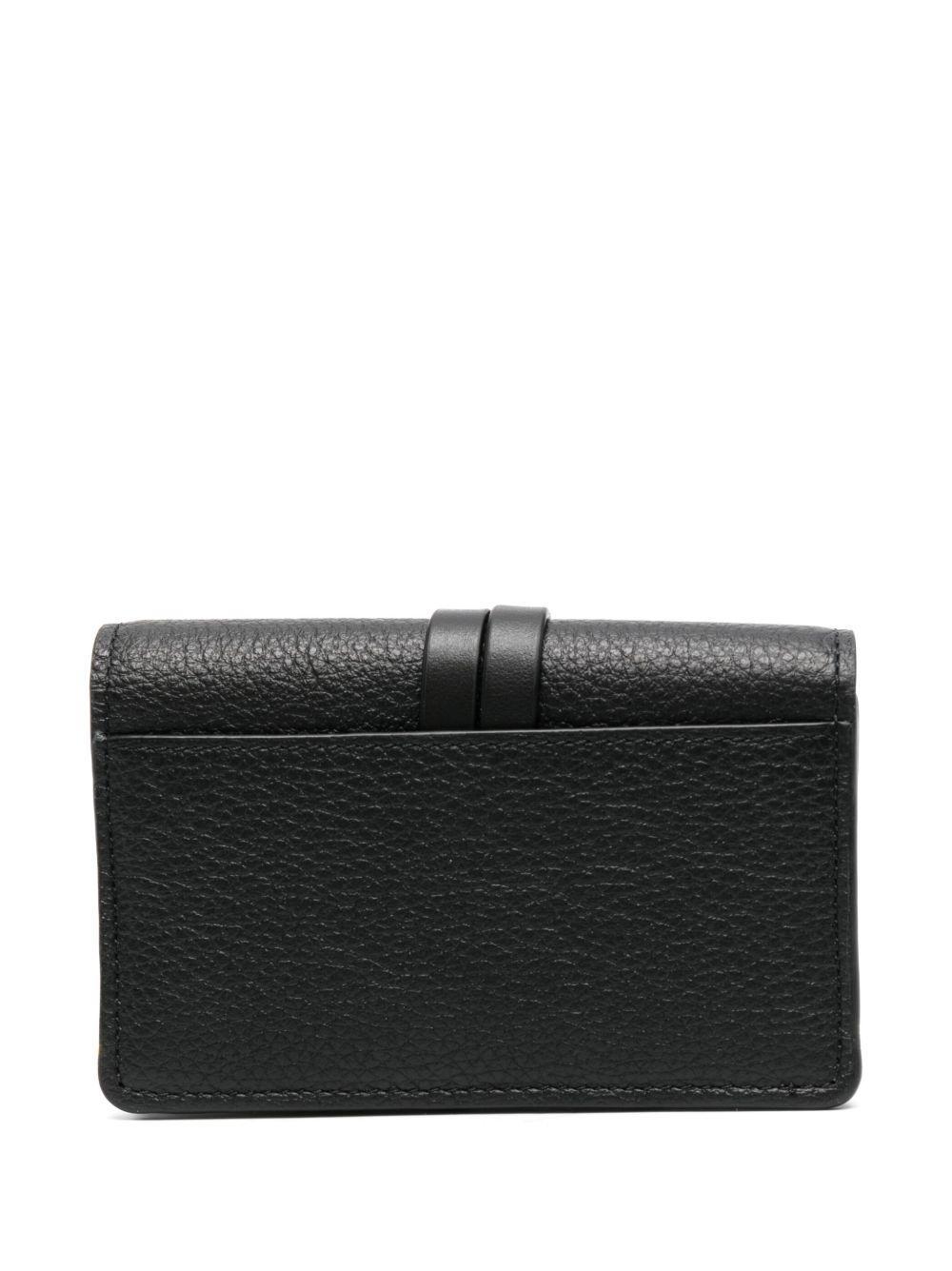 Alphabet trifold leather wallet Product Image