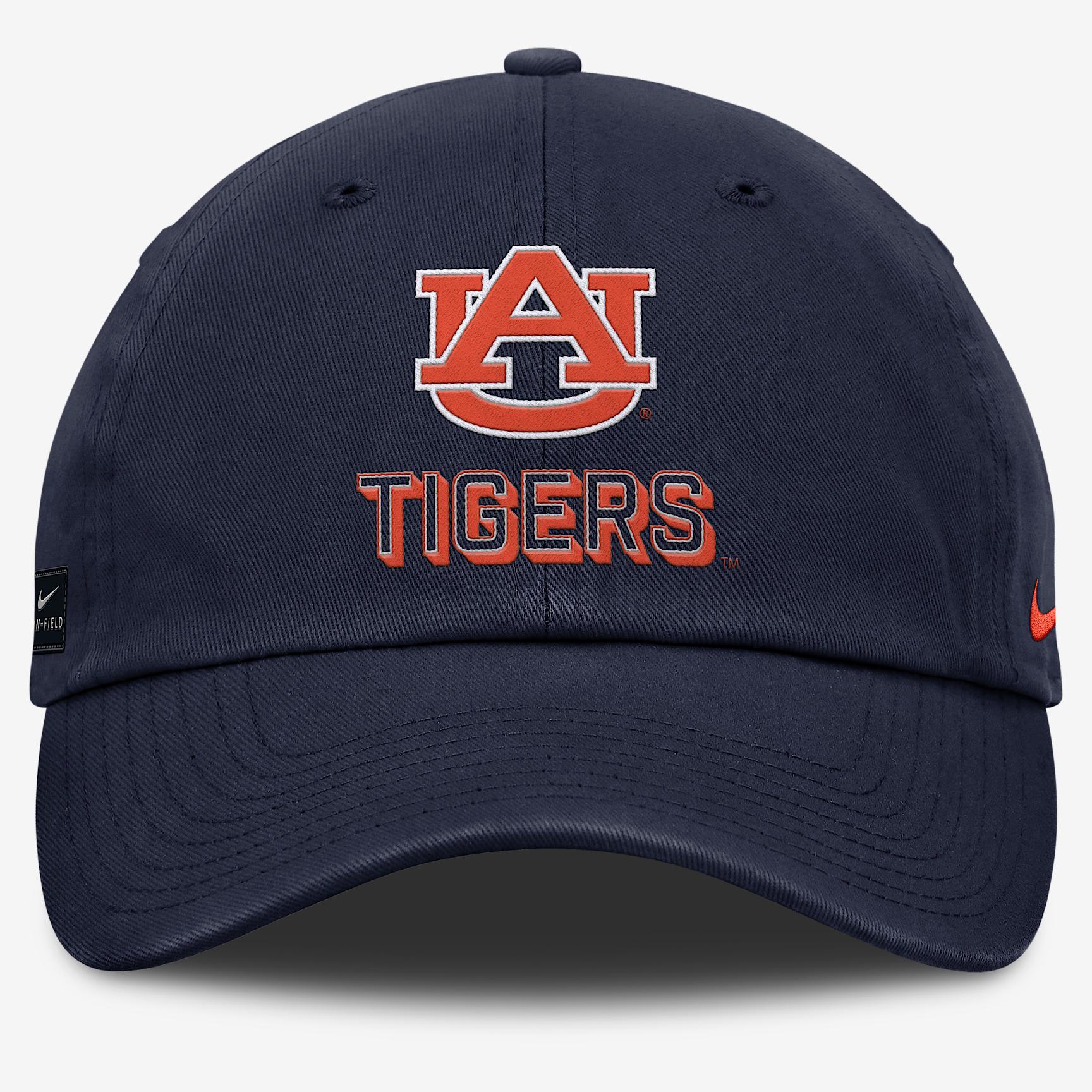 Auburn On-Field Club Gameday Nike Mens College Adjustable Hat | NC0141SAUN-MBJ Product Image