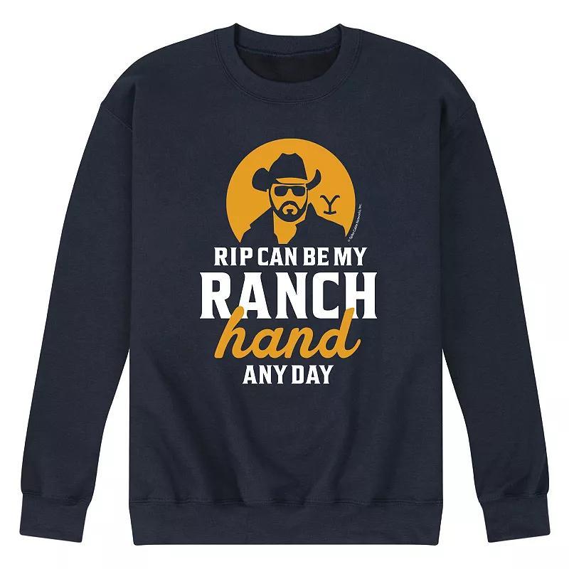 Men's Yellowstone Ranch Hand Sweatshirt, Size: Medium, Blue Product Image