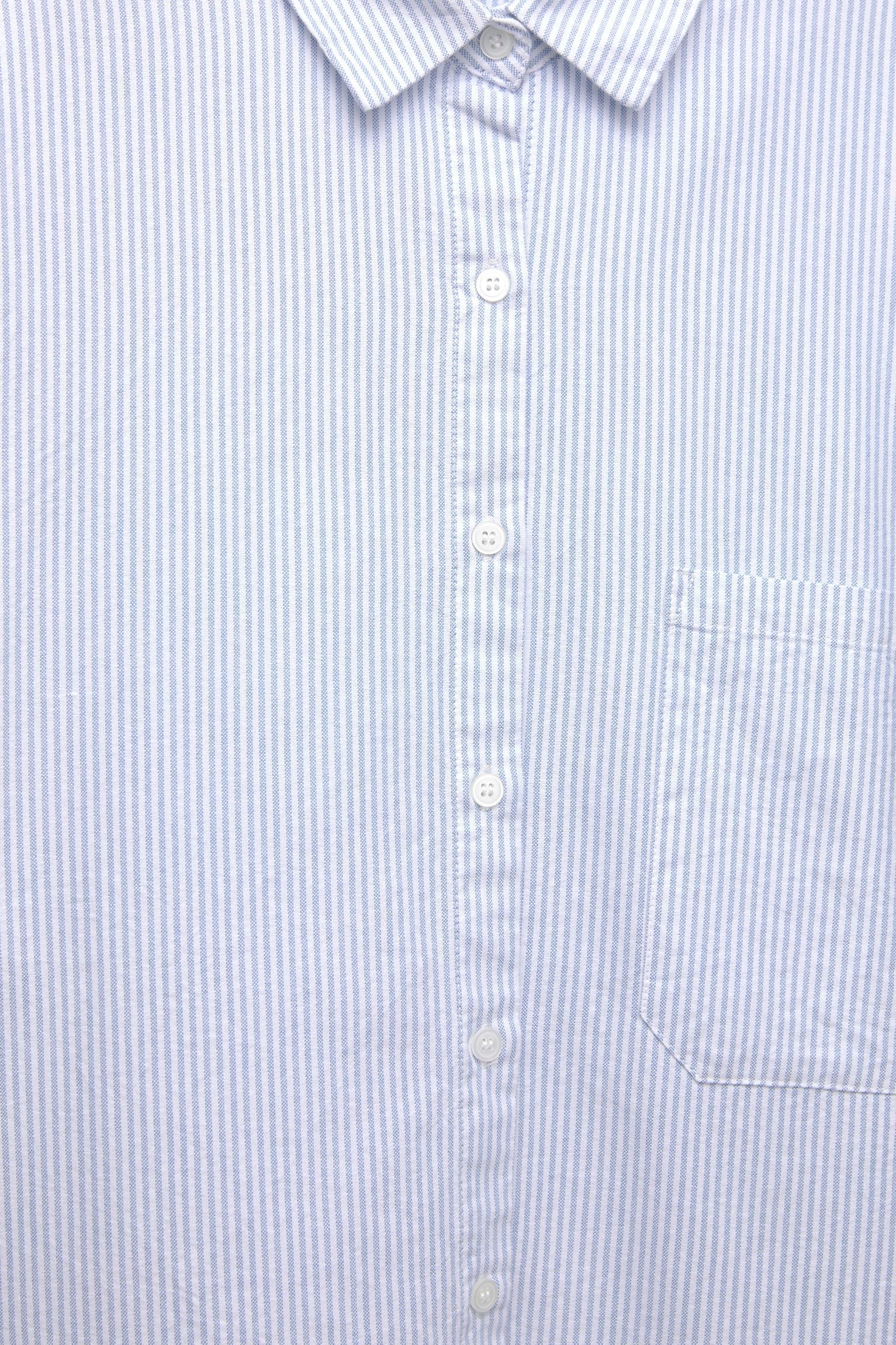 Striped shirt with pocket Product Image