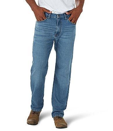 Men's Wrangler Regular-Fit Advanced Comfort Jeans, Size: 36 X 32, Navel Product Image