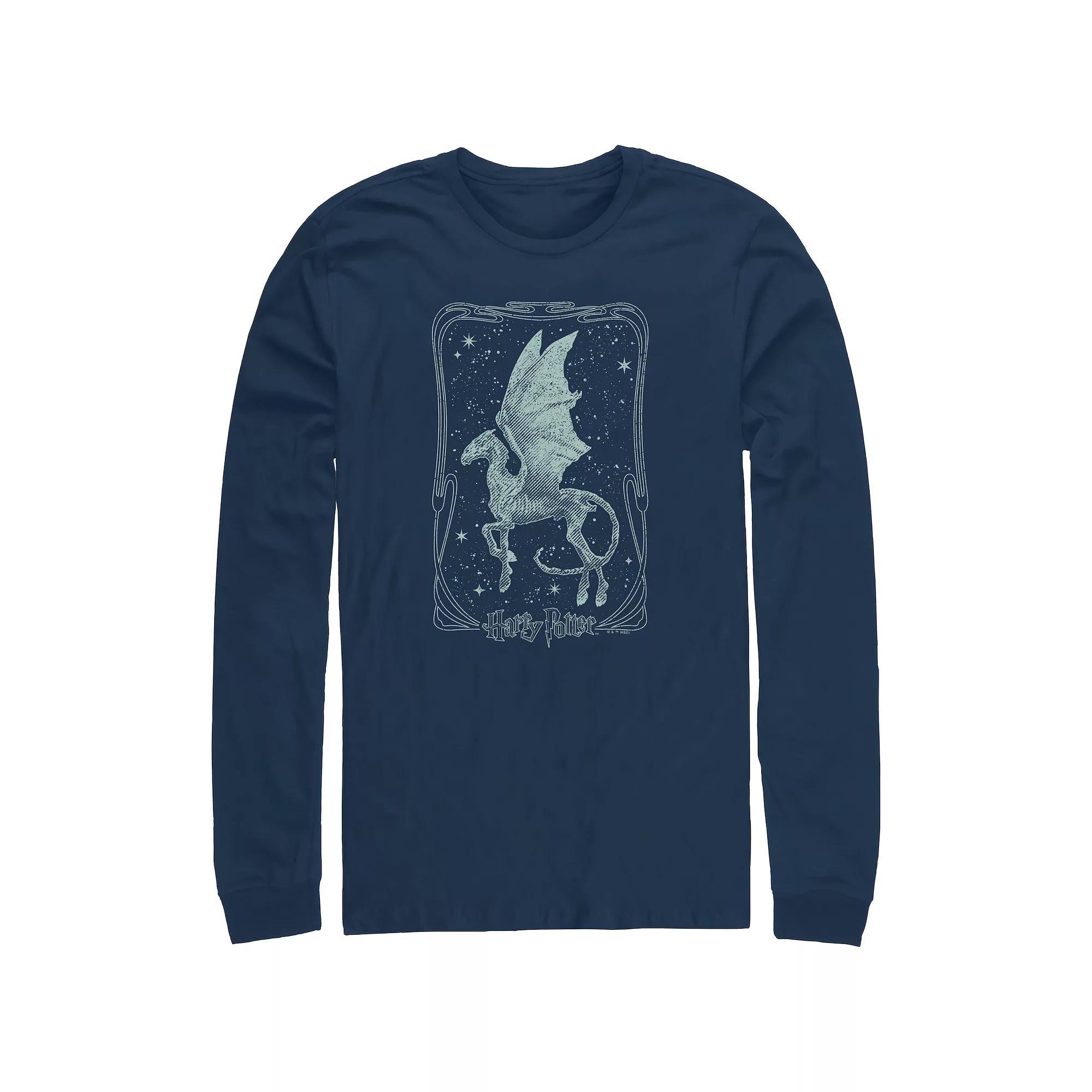 Men's Harry Potter Slytherin Stamp Graphic Tee, Size: Small, Blue Product Image